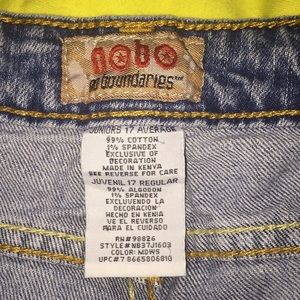 No Boundaries, Flare Denim Jeans